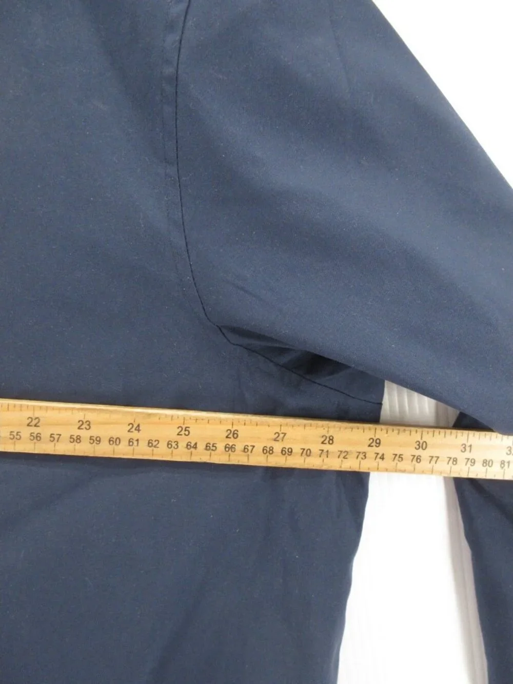 Polo Ralph Lauren Jacket 2XB Big Navy Bi Swing Coat Bomber Check Lined